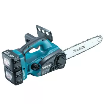Пила цепная аккум. Makita DUC302RF2 LXT 2х18В,12"/30см,3/8",1,1мм,20м/с,(2xBL1830B; DC18RC),XPT