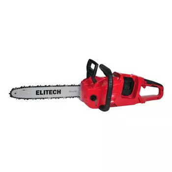 Пила цепная аккумуляторная Elitech ПЦА 36БЛ E1611.001.00 195515, бесщеточная, Li-ion, шина 40см, без АКБ и ЗУ