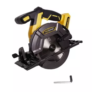 Пила циркульная аккумуляторная Hanskonner HCS1857BL, бесщеточная, 18В, 165мм, пропил 57мм, без АКБ и ЗУ