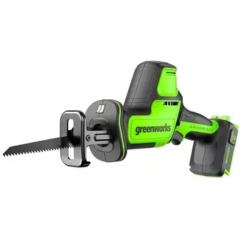 Пила сабельная компактная аккумуляторная Greenworks GPT-CRS-25 1200507 (24V, бесщеточная, без АКБ и ЗУ)