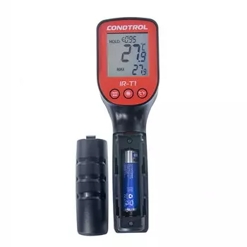 Пирометр-термометр инфракрасный Condtrol IR-T1 (диапазон от -50 до 600°С, быстрый отклик)