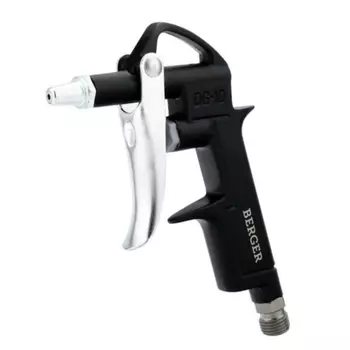 Пистолет продувочный Berger «Винд» BG1399 (давление 10 бар, 3 насадки, 200 л/мин, резьбовой тип соединения)