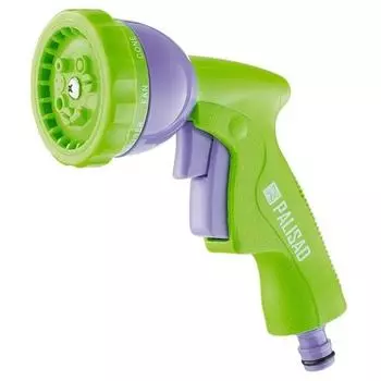 Пистолет-распылитель Palisad 65263, 9 режимов металлический
