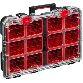 Пластиковый ящик-органайзер Keter STACKNROLL 38399 с 10 регулируемыми ячейками 525х345х147мм