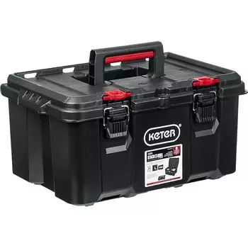 Пластиковый ящик с крышкой Keter STACKNROLL 38398 525х345х260мм
