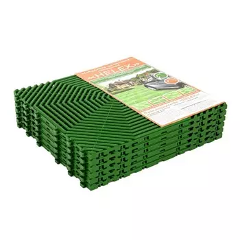 Плитка садовая Helex HLЗ (зеленая, 6 шт./уп.)