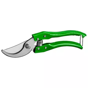 Плоскостной секатор Росток PC-25 423009, 200 мм, углеродистая сталь, закаленные лезвия, стальные эргономичные рукоятки
