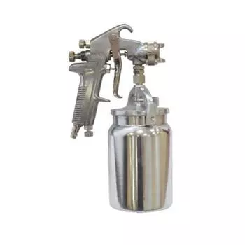 Пневматический краскопульт Fubag Basic S1000/1.8 HP 110105 (нижний бак, HVLP, регулятор факела)