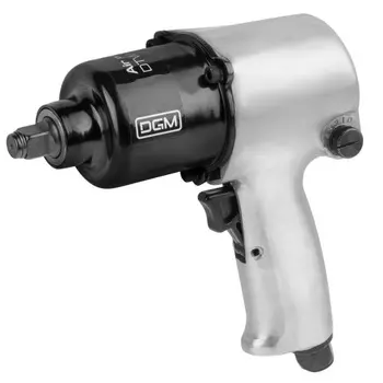 Пневмогайковерт DGM DTW-7012 DTW-7012, 1/2" с лубрикатором и головками