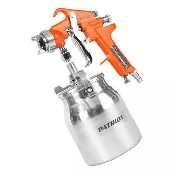 Пневмокраскораспылитель Patriot HVLP 1,8B 830901018, нижний бачок 1.0 л