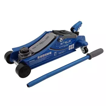 Подкатной гидравлический домкрат Stels Low Profile 51131 (2 т, высота подъема 100-350 мм)