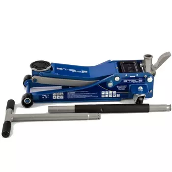 Подкатной гидравлический домкрат Stels Low Profile Quick 51137 (3 т, 75-505 мм)