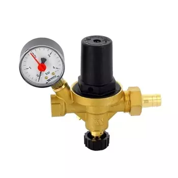 Подпиточный клапан с манометром Watts 0240205 (1/2")
