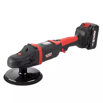 Полировальная машина аккумуляторная Elitech HD CPM 2015SL (E2213.043.01) 205769, 20В, 4Ач, 500-2200 об/мин