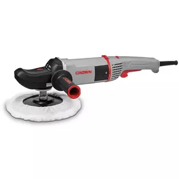 Полировальная машинка Crown CT13528, 1500Вт, 180мм