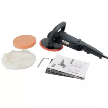 Полировальная машинка Ferm Industrial AGM1120P (для автомобиля, электронная регулировка скорости)