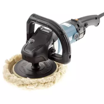 Полировальная шлифмашина Makita 9237CB (электрическая, резьба шпинделя м14, с аксессуарами, коробка)
