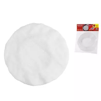 Полировальный круг Wortex 1334518, 250мм, на резинке (полиэстер)