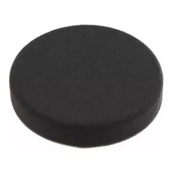 Полировальный круг Wortex PMS1530B2019, 150/30мм, на липучке (черный, мягкий, яп.)