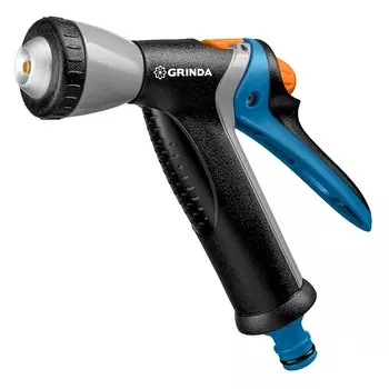 Поливочный пистолет Grinda PROLine BM-R 8-427311_z02, плавная регулировка, курок сзади, металлический с TPR