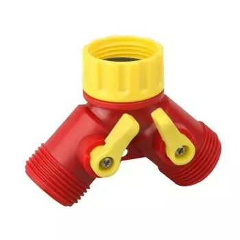 Поливочный распределитель Grinda GS-2 3/4" 8-426310_z01, двухканальный, с внутренней резьбой, ударопрочный пластик