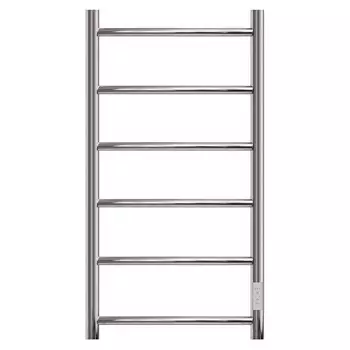 Полотенцесушитель электрический Point Афина PN04848 П6, 400x800, диммер справа, хром