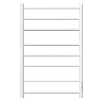 Полотенцесушитель электрический Point Аврора PN10848W П8, 400x800, диммер справа, белый