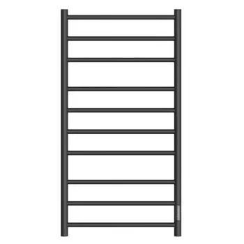 Полотенцесушитель электрический Point Аврора PN10850B П10, 500x1000, диммер справа, черный