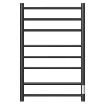 Полотенцесушитель для ванной электрический Point Аврора PN10848B П8 (размеры 800x400 мм, прямоугольный)