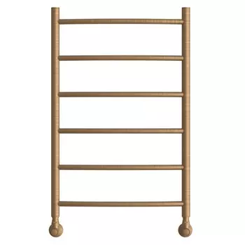 Полотенцесушитель водяной Point Афина PN04158BR П6, 500x800, бронза