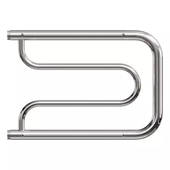 Полотенцесушитель водяной Point Фокстрот с полкой PN21335P 320x500, хром