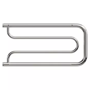 Полотенцесушитель водяной Point Фокстрот с полкой PN21337P 320x700, хром