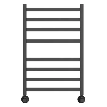 Полотенцесушитель водяной Point Меркурий PN83158B П8, 500x800, черный