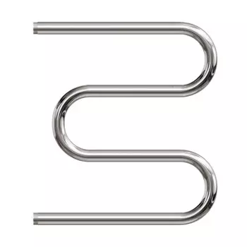 Полотенцесушитель водяной Point PN37555 532x500, М-образный (1"), хром