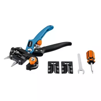 Прививочный секатор Grinda P-88 423488, 210 мм, закаленные лезвия, нейлоновые рукоятки, PROLine