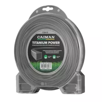 Профессиональная леска Caiman Titanium Power CB415, квадрат 3,0 мм, 44 м