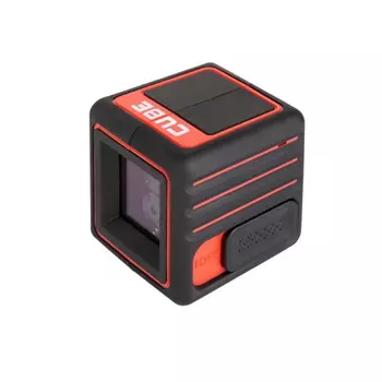 Лазерный уровень Ada Cube Basic Edition А00341 (погрешность 0.2 мм/м, вес 0.24 кг, 2 луча, красный лазер)