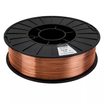 Проволока сварочная омедненная Solaris ER 70S-6 WM-ER70S6-06050, ф0, 6мм (катушка D200 5 кг)