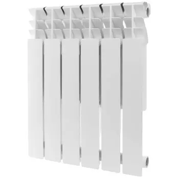 Радиатор алюминиевый Rommer Plus 500 6 секций