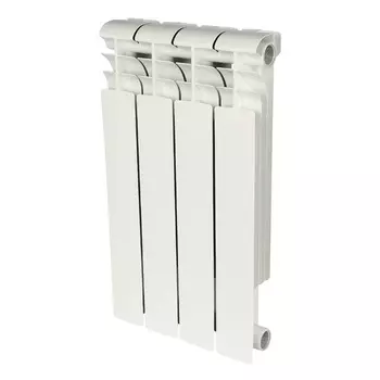 Радиатор биметаллический Rommer Profi BM 500 (BI500-80-80-150) 4 секции (RAL9016)