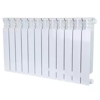 Радиатор биметаллический Stout Space 500 11 секций (нижнее правое подключение)