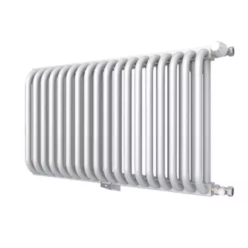 Радиатор Rommer RST-203018-010 RST 2030/18, стальной, 2 трубчатый, боковое подключение RAL9016