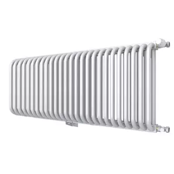 Радиатор Rommer RST-203026-010 RST 2030/26, стальной, 2 трубчатый, боковое подключение RAL9016