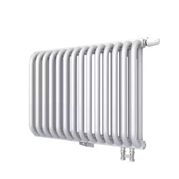 Радиатор Rommer RST-205014-020 RST 2050/14, стальной, 2 трубчатый, нижнее правое подключение RAL9016