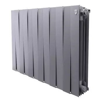 Радиатор Royal Thermo PianoForte 500 Silver Satin - 12 секций НС-1176336