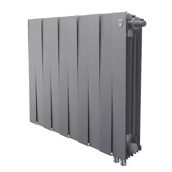 Радиатор Royal Thermo PianoForte 500 Silver Satin VDR80 - 12 секций НС-1506371