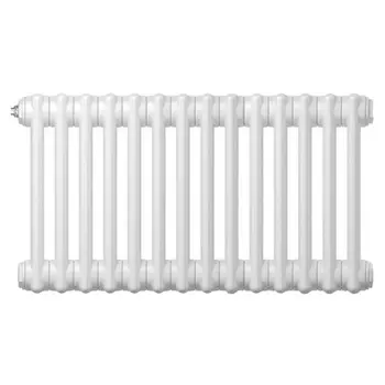 Радиатор трубчатый Zehnder Charleston 2050, 14 секций, боковое подключение, 1/2", RAL9016, НС-1285230