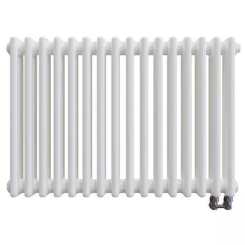 Радиатор трубчатый Zehnder Charleston 3050, 16 секций, нижнее подключение, 1/2", RAL9016, НС-1326502