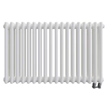 Радиатор трубчатый Zehnder Charleston 3050, 18 секций, нижнее подключение, 1/2", RAL9016, НС-1247274