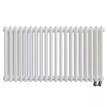 Радиатор трубчатый Zehnder Charleston 3050, 20 секций, нижнее подключение, 1/2", RAL9016, НС-1247276